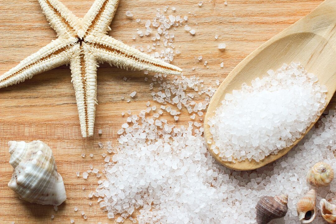 Fungal treatment with sea salt